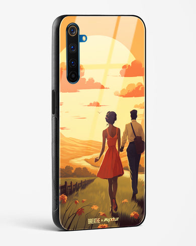 Sun Kissed Stroll [BREATHE] Glass Case Phone Cover (Realme)