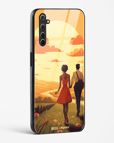 Sun Kissed Stroll [BREATHE] Glass Case Phone Cover (Realme)