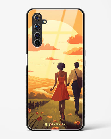 Sun Kissed Stroll [BREATHE] Glass Case Phone Cover-(Realme)