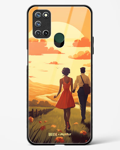 Sun Kissed Stroll [BREATHE] Glass Case Phone Cover-(Realme)