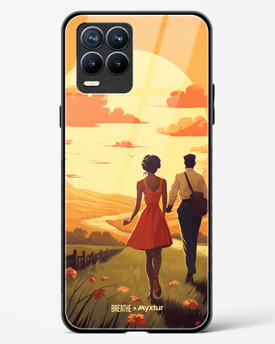 Sun Kissed Stroll [BREATHE] Glass Case Phone Cover-(Realme)