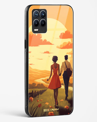 Sun Kissed Stroll [BREATHE] Glass Case Phone Cover-(Realme)