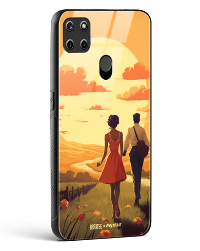 Sun Kissed Stroll [BREATHE] Glass Case Phone Cover (Realme)