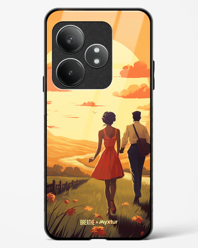 Sun Kissed Stroll [BREATHE] Glass Case Phone Cover (Realme)