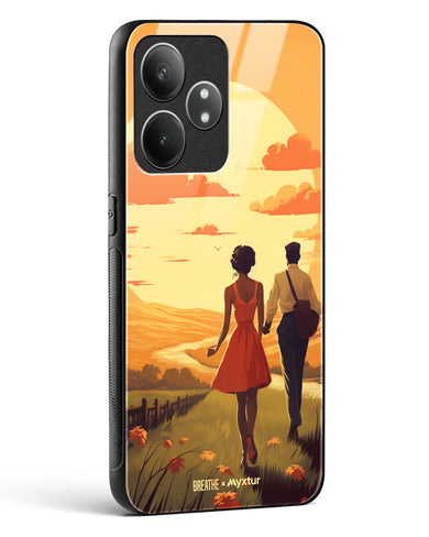 Sun Kissed Stroll [BREATHE] Glass Case Phone Cover (Realme)