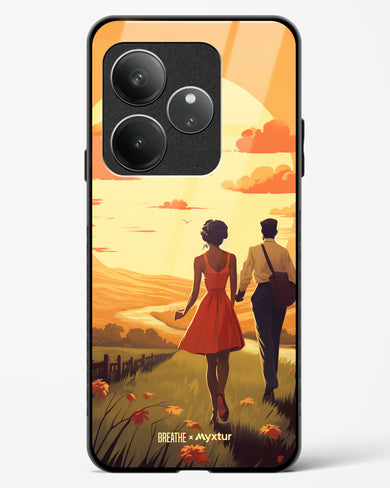 Sun Kissed Stroll [BREATHE] Glass Case Phone Cover (Realme)