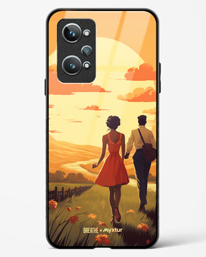 Sun Kissed Stroll [BREATHE] Glass Case Phone Cover-(Realme)