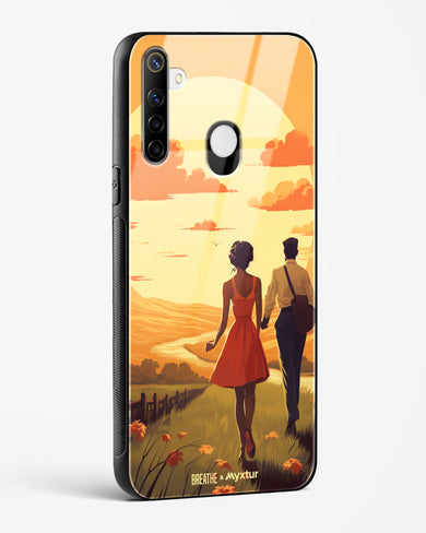 Sun Kissed Stroll [BREATHE] Glass Case Phone Cover (Realme)