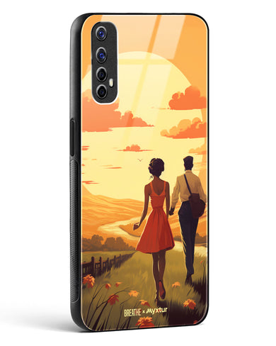 Sun Kissed Stroll [BREATHE] Glass Case Phone Cover (Realme)