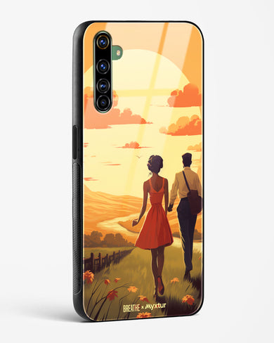 Sun Kissed Stroll [BREATHE] Glass Case Phone Cover (Realme)