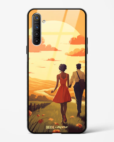 Sun Kissed Stroll [BREATHE] Glass Case Phone Cover (Realme)