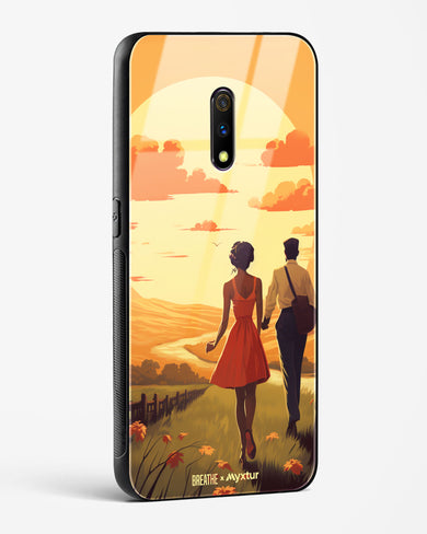 Sun Kissed Stroll [BREATHE] Glass Case Phone Cover (Realme)