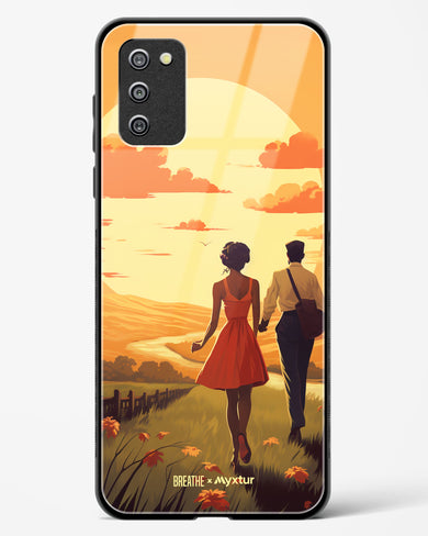 Sun Kissed Stroll [BREATHE] Glass Case Phone Cover-(Samsung)