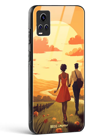 Sun Kissed Stroll [BREATHE] Glass Case Phone Cover (Vivo)
