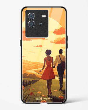 Sun Kissed Stroll [BREATHE] Glass Case Phone Cover-(Vivo)