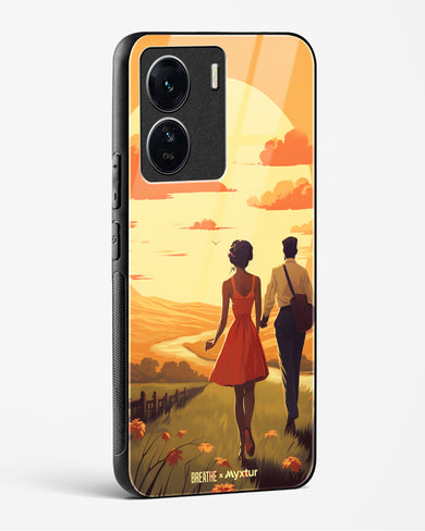 Sun Kissed Stroll [BREATHE] Glass Case Phone Cover-(Vivo)