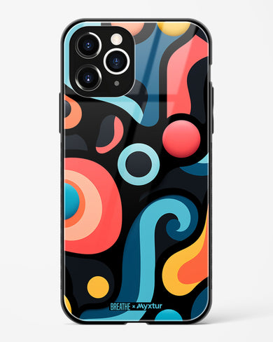 Colorburst Geometry [BREATHE] Glass Case Phone Cover (Apple)