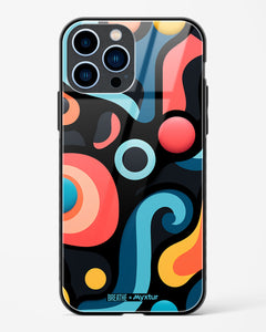Colorburst Geometry [BREATHE] Glass Case Phone Cover (Apple)