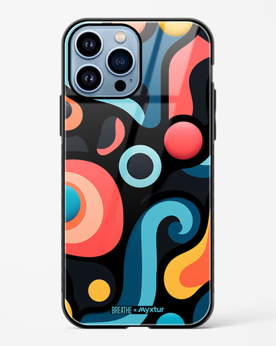 Colorburst Geometry [BREATHE] Glass Case Phone Cover (Apple)