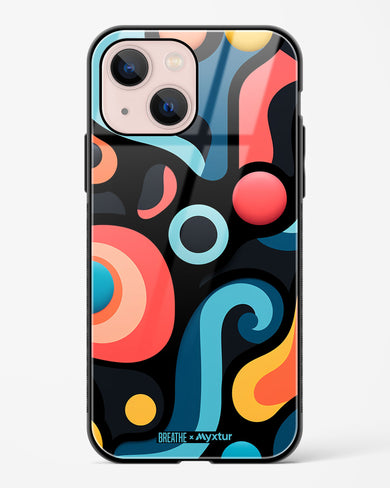 Colorburst Geometry [BREATHE] Glass Case Phone Cover (Apple)