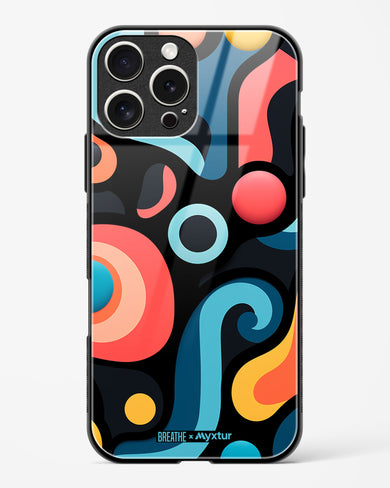 Colorburst Geometry [BREATHE] Glass Case Phone Cover (Apple)