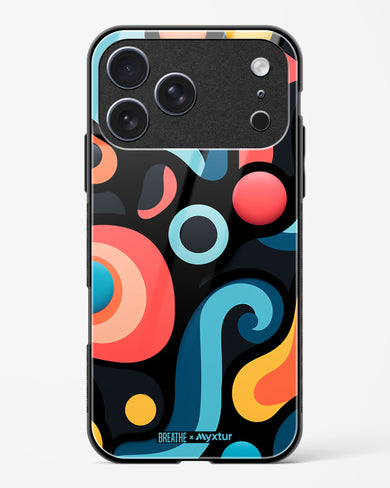 Colorburst Geometry [BREATHE] Glass Case Phone Cover (Apple)