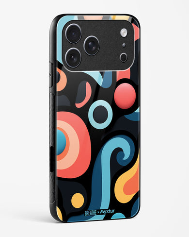 Colorburst Geometry [BREATHE] Glass Case Phone Cover (Apple)