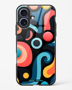 Colorburst Geometry [BREATHE] Glass Case Phone Cover (Apple)