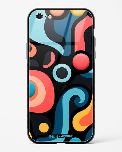 Colorburst Geometry [BREATHE] Glass Case Phone Cover (Apple)