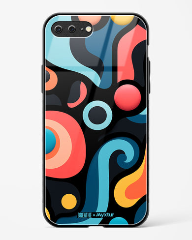 Colorburst Geometry [BREATHE] Glass Case Phone Cover (Apple)