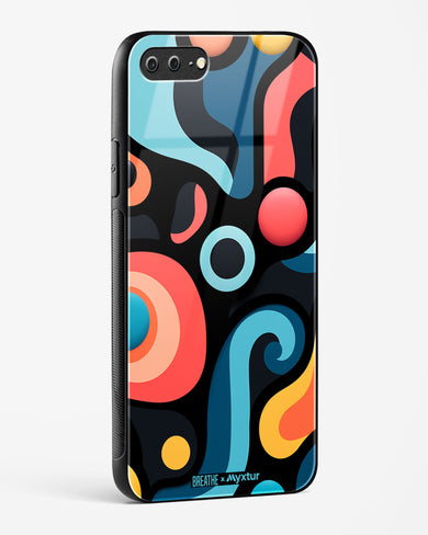 Colorburst Geometry [BREATHE] Glass Case Phone Cover (Apple)