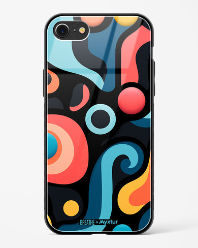 Colorburst Geometry [BREATHE] Glass Case Phone Cover (Apple)