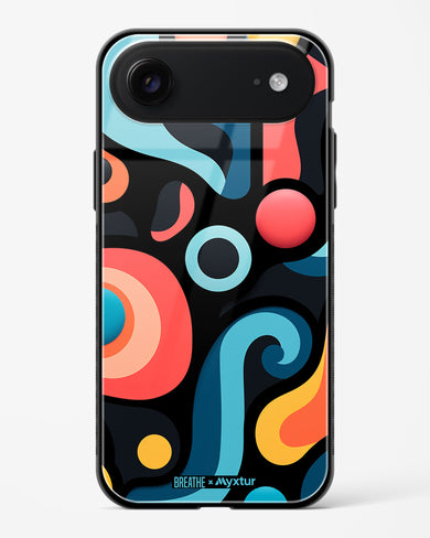Colorburst Geometry [BREATHE] Glass Case Phone Cover (Apple)