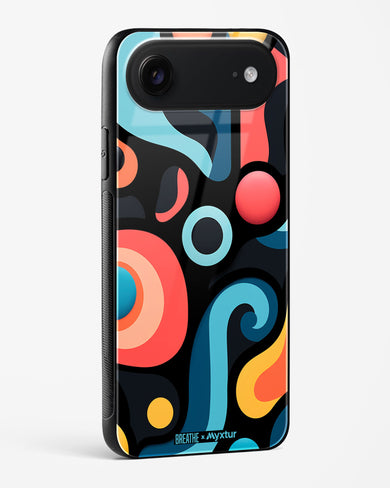 Colorburst Geometry [BREATHE] Glass Case Phone Cover (Apple)