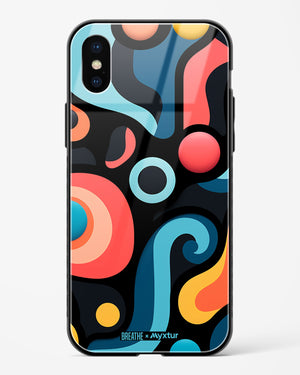 Colorburst Geometry [BREATHE] Glass Case Phone Cover (Apple)