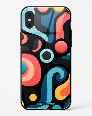 Colorburst Geometry [BREATHE] Glass Case Phone Cover (Apple)