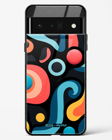Colorburst Geometry [BREATHE] Glass Case Phone Cover (Google)