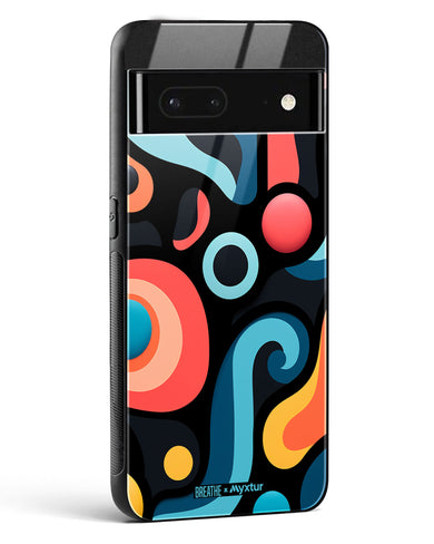 Colorburst Geometry [BREATHE] Glass Case Phone Cover (Google)