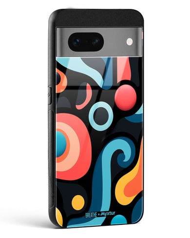 Colorburst Geometry [BREATHE] Glass Case Phone Cover (Google)