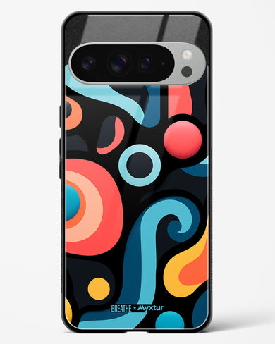 Colorburst Geometry [BREATHE] Glass Case Phone Cover (Google)