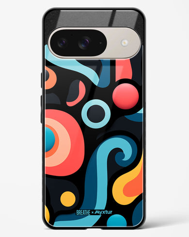 Colorburst Geometry [BREATHE] Glass Case Phone Cover (Google)