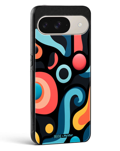Colorburst Geometry [BREATHE] Glass Case Phone Cover (Google)
