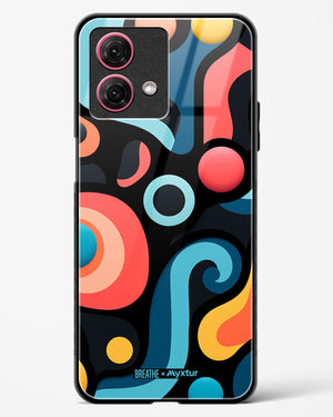 Colorburst Geometry [BREATHE] Glass Case Phone Cover (Motorola)