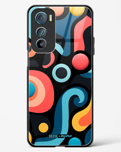 Colorburst Geometry [BREATHE] Glass Case Phone Cover (Motorola)