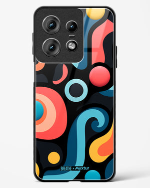 Colorburst Geometry [BREATHE] Glass Case Phone Cover (Motorola)