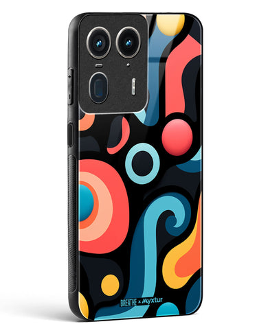 Colorburst Geometry [BREATHE] Glass Case Phone Cover (Motorola)