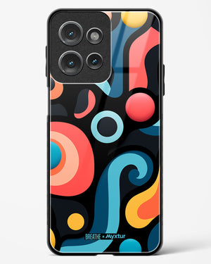 Colorburst Geometry [BREATHE] Glass Case Phone Cover (Motorola)