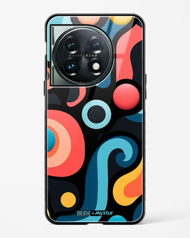 Colorburst Geometry [BREATHE] Glass Case Phone Cover (OnePlus)