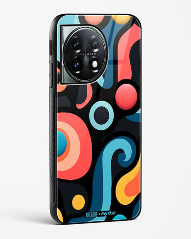 Colorburst Geometry [BREATHE] Glass Case Phone Cover (OnePlus)