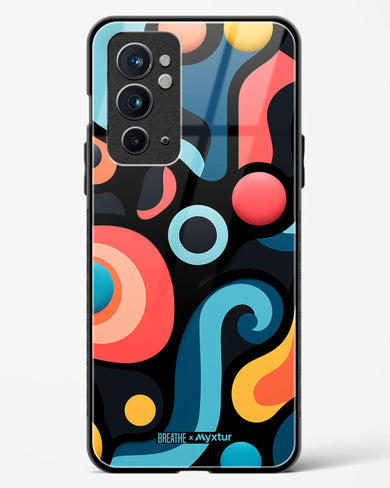 Colorburst Geometry [BREATHE] Glass Case Phone Cover (OnePlus)